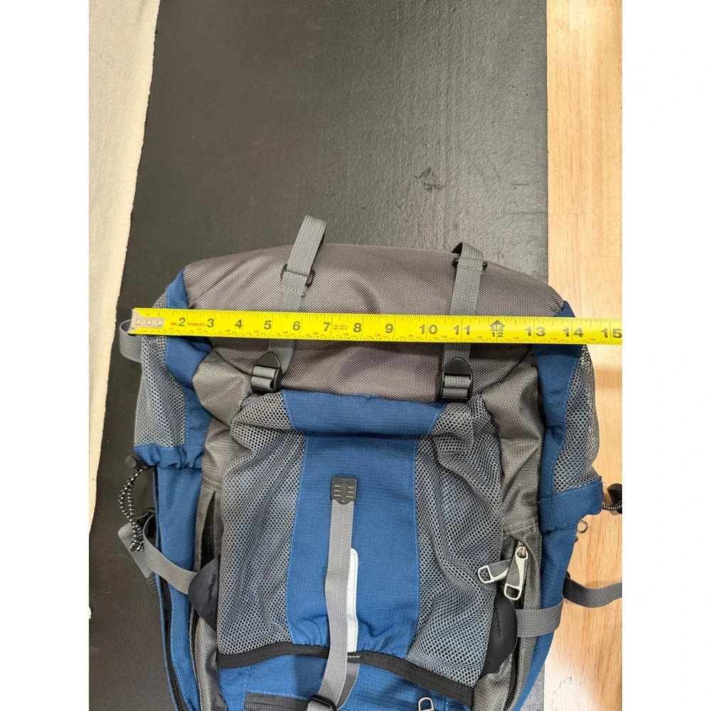 Hi-Tec Backpack Unisex Large Blue Senoran Infinity Series Hiking Gear HT3081-N